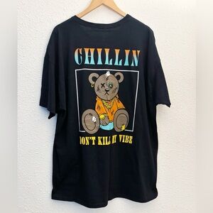 Eighty Eight Brand "Chillin" Graphic Tee - NWOT 2XL